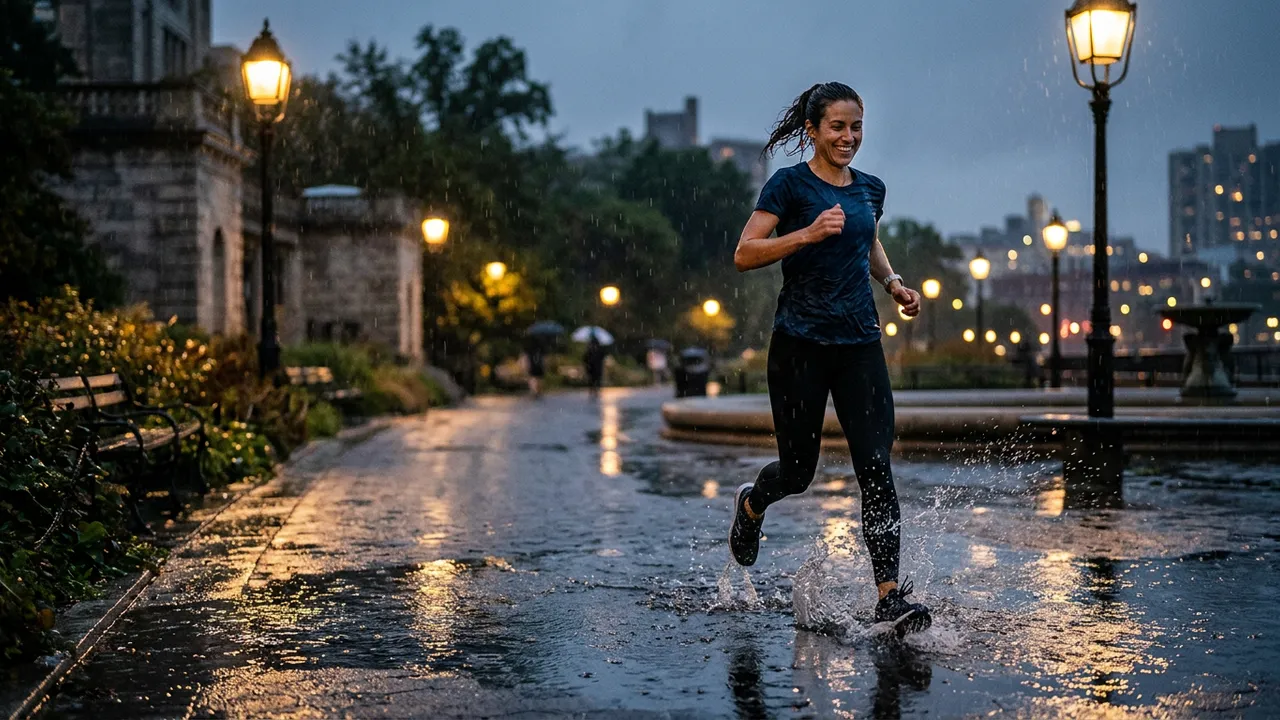 Beat the rainy blues with exercise