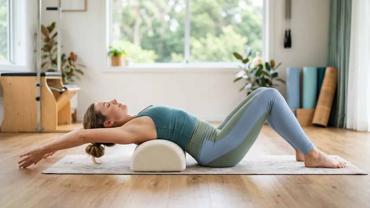 Exercise of the Month: Snow Angels on the Bolster