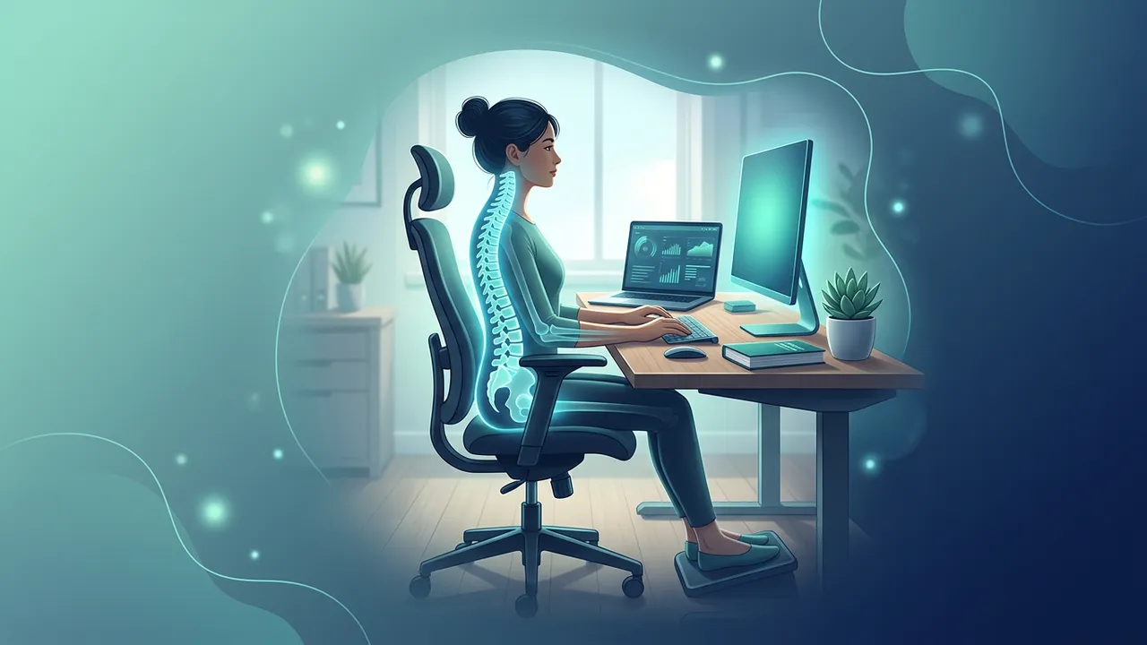 Top 5 exercises to beat back pain at your desk