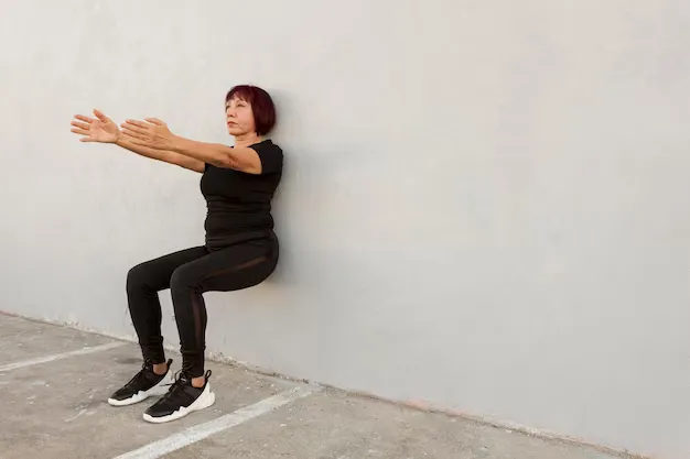 It's in: Lower your blood pressure with planks and wall sits!