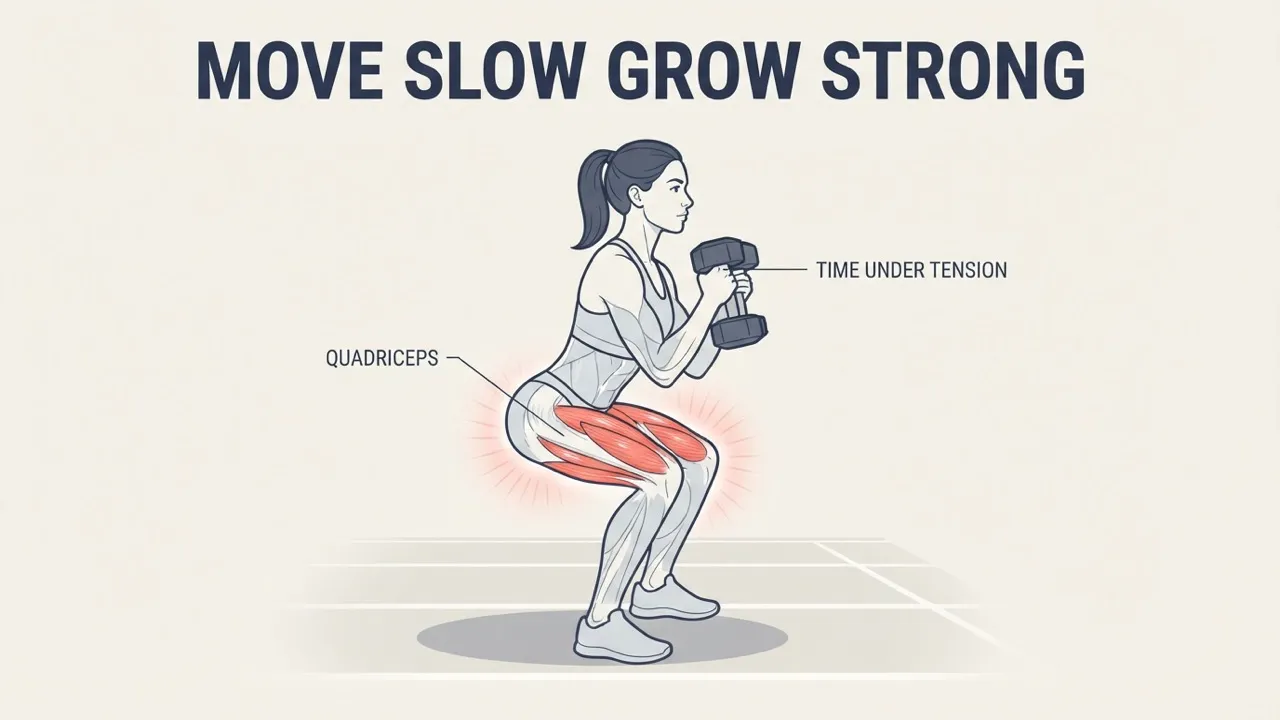 Muscle strengthening in Pilates : move slow, grow strong