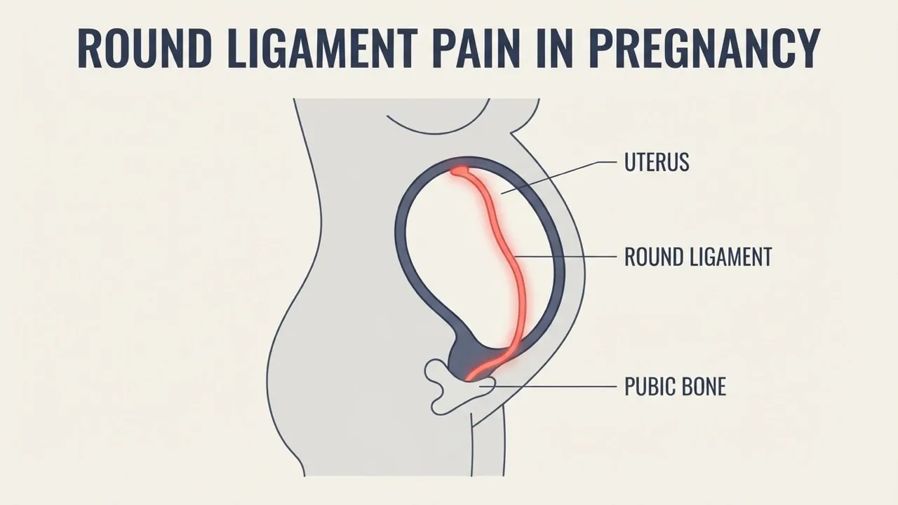 Sharp, stabbing abdominal pain during pregnancy?