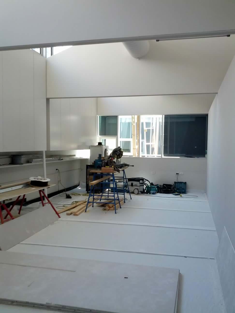 Pilates studio before
