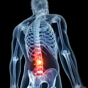 The pelvis and the lower back