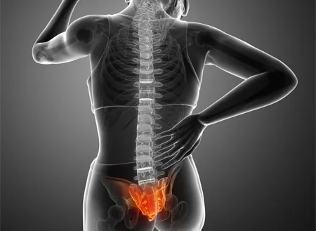 Visualising the sacro-iliac joint
